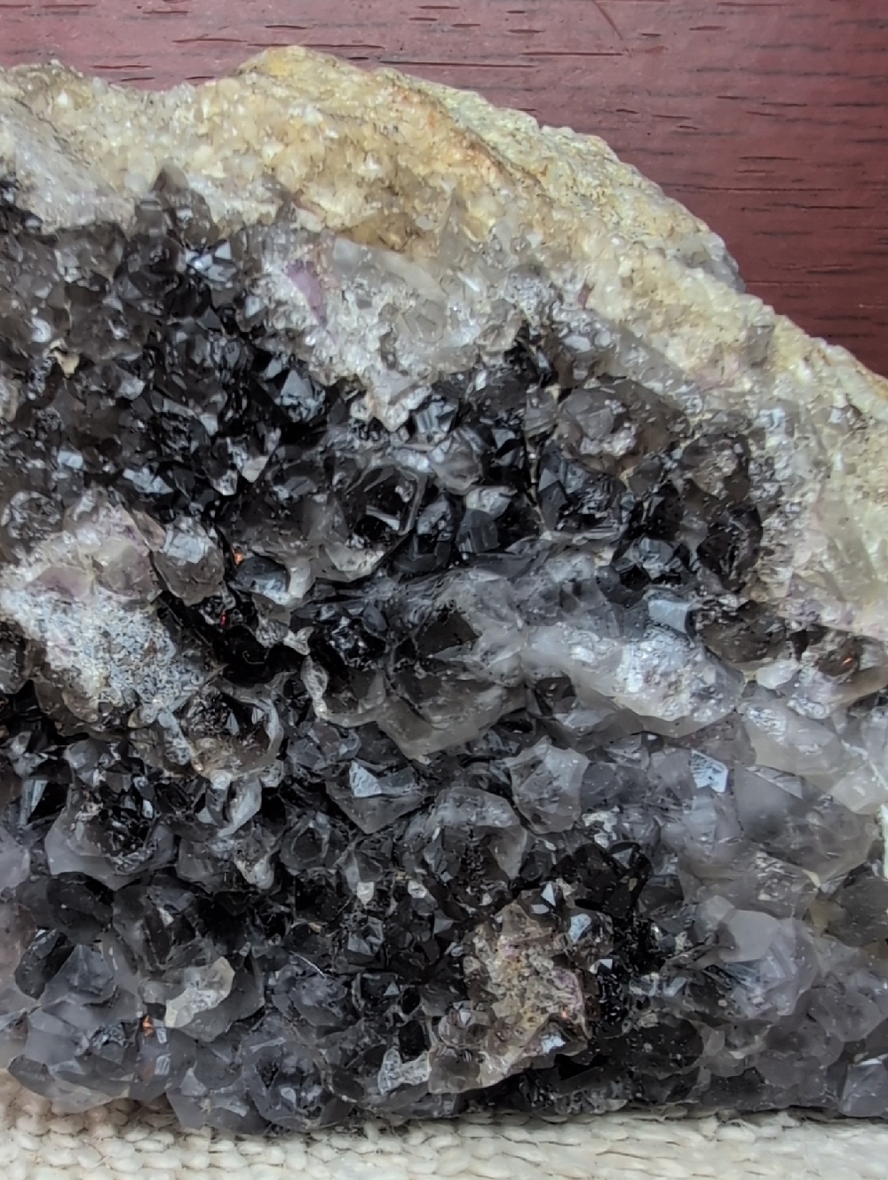 Smoky Quartz Crystal Cluster